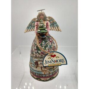 Jim Shore Heartwood Creek 2006 "Landscape Sleeps" Angel Figurine Hand-Painted  5